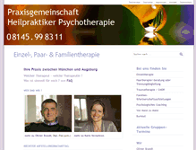 Tablet Screenshot of bewusst-und-klar.de
